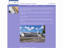 Tablet Screenshot of johnstondevelopment.com